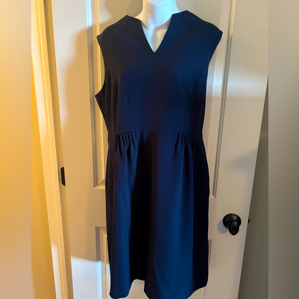 Tahari lined sleeveless dress EUC